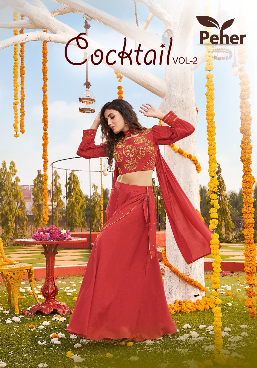 COCKTAIL 2 New Stylish Designer Fancy Party Wear Readymade Latest Suit Collection 
